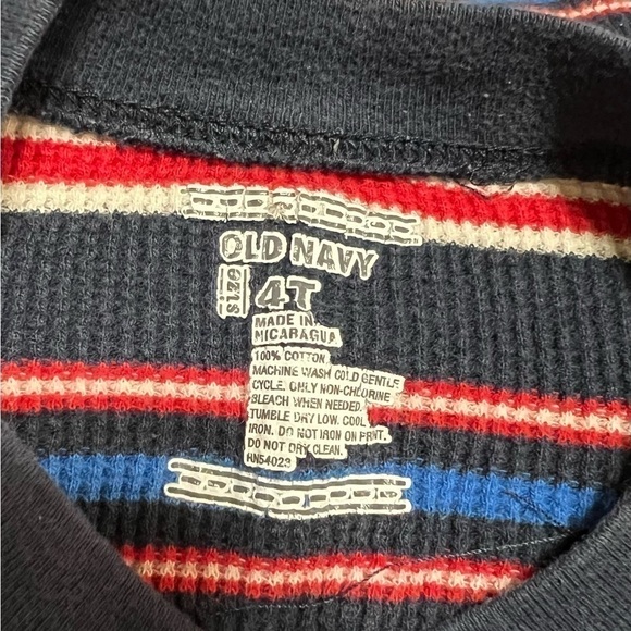 OLD Navy & Garanimals Long Sleeve Thermal Tops (Sz 3t & 4t) - Picture 12 of 12